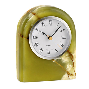 Best Manufacture And Supplier Natural Handmade Onyx Marble <b>Clock</b> Decorative Onyx Marble <b>Clock</b> For Interior <b>Table</b> And Gift - Product Image 5