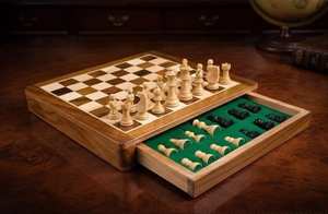 Classic Handmade Waterproof Wooden <b>Chess</b> <b>Set</b> Customizable <b>Unique</b> Design High Quality Natural Wood Eco Friendly - Product Image 4