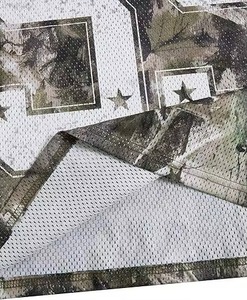 Custom Breathable Oversized Boxy Cut Mesh Short Jerseys <b>Men's</b> Women's American Football Vintage Graphic Print Loose Fit Logo - Product Image 5