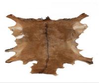 Ковер из натуральной коровьей кожи: коричнево-белый с пятнами, с анималистическим принтом, для домашнего декора, экологичный, из необработанной кожи, художественное изделие