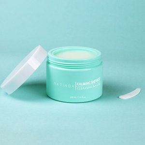 Bálsamo Limpiador Calmante NATINDA con Aloe Vera 100ml, Limpieza Profunda para Todo Tipo de Piel, Limpiador Facial para Mujeres Adultas - Product Image 1