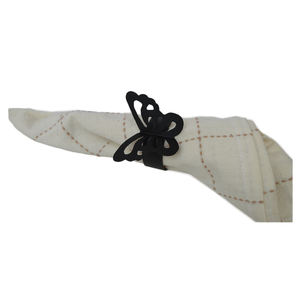 Porte-serviettes en forme de fleur au design vintage avec une nouvelle finition en laiton brillant antique, design original pour porte-serviettes - Product Image 5