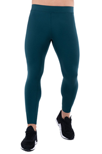 Leggings de sport pour hommes, coupe compressive, pour la course à pied, la gym, le fitness, pantalon athlétique extensible, séchage rapide, respirant, antibactérien, élastique - Product Image 2