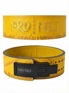 เข็มขัดยกน้ำหนักคุณภาพสูง OEM ODM สำหรับฝึกความแข็งแรง เพาเวอร์ลิฟติ้ง และเวทเทรนนิ่ง อุปกรณ์ออกกำลังกายแบบรัดกระชับ พร้อมหัวเข็มขัดแบบคันโยก - Product Image 5