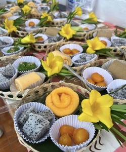 Cesta de Almacenamiento de Bambú Sostenible Hecha a Mano para Frutas y Dulces, con Apariencia Elegante, en Forma de Caja - Product Image 4