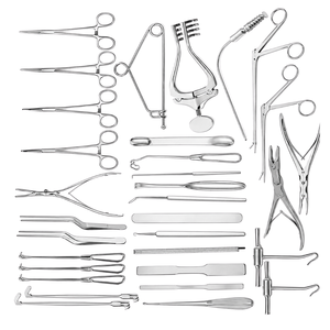 Professional Manual Craniotomy <b>Instrument</b> Set 32 PCS Stainless Steel <b>Neurosurgery</b> Surgical <b>Instruments</b> CE Certified OEM - Product Image 1