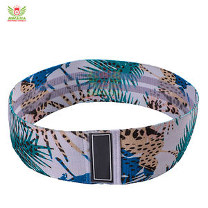 Ensemble de bandes de résistance pour l'entraînement des hanches des femmes, bande de résistance circulaire large antidérapante pour les fessiers, entraînement à domicile, polyester haute résistance - Product Image 3