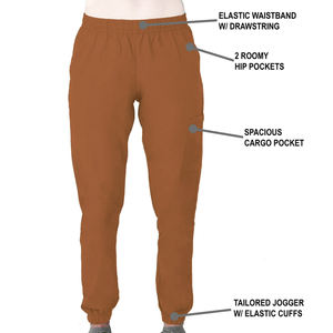 Tenues d'infirmière personnalisées pour femmes, avec logo, col en V, haut et pantalon de jogging, pour médecins et dentistes en milieu hospitalier - Product Image 6