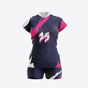 Diseña tu Propia Camiseta de Voleibol Personalizada, Uniforme de Playa Sublimado, Unisex, 100% Poliéster, Cuello Redondo, Manga Corta, Talla Grande - Product Image 1