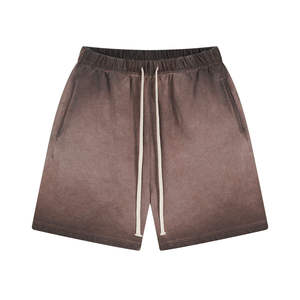 Pantalones Cortos Deportivos para Hombre, Estilo Casual, Holgados, con Cierre de Cordón, de Secado Rápido, con Estampado Desgastado y Lavado Ácido, en Oferta - Product Image 4