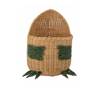 ตะกร้าเก็บของเด็กทรงไดโนเสาร์สานด้วยมือจากหวาย พร้อมฝาปิด ตะกร้าใส่ของเล่นสำหรับห้องเด็ก ห้องเล่น หรือห้องซักผ้า - Product Image 3