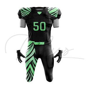 Tenue de football américain de haute qualité, design personnalisé, très vendue, tissu léger, uniforme de football américain en gros - Product Image 4