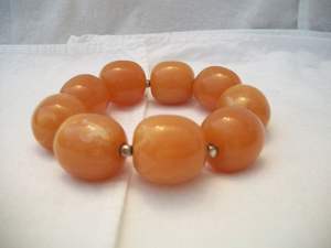 Long Beaded Gemstone Bangle Natural Lapis Lazuli Long Bead Shape beads jewelry Bangle natural good quality - Product Image 2