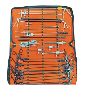 Juego de Instrumentos Laparoscópicos Premium de Acero Inoxidable, Herramientas Quirúrgicas para Cirugía Mínimamente Invasiva, Uso Veterinario y Médico - Product Image 1