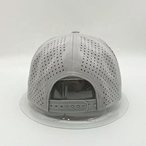 Casquette Trucker 5 Panneaux à Faible MOQ, Patch en Cuir Personnalisé, Logo Brodé 3D, Casquette de Baseball Sportive, Casquette de Golf Étanche avec Cordon - Product Image 4