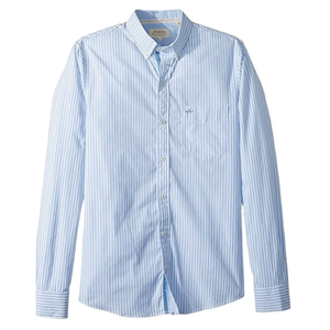 Premium hommes 100% coton pour Polo Slim Fit à manches longues couleur unie bouton couvert nouveau Style décontracté vacances 6XL en gros - Product Image 2