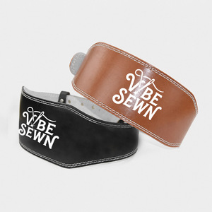 Ceinture de fitness en cuir pour hommes et femmes, pour squats et soulevés de terre, avec soutien dorsal et protection, équipement inclus - Product Image 1