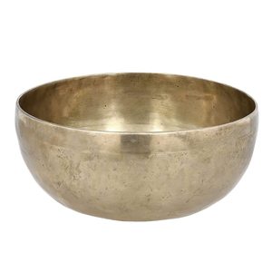 ขันทองเหลืองทำมือพร้อมไม้ตีสำหรับทำสมาธิและบำบัดด้วยเสียง - Product Image 2