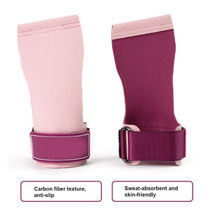 Protector de palma de cuero transpirable de alta calidad y personalizable para gimnasia y levantamiento de pesas - Product Image 3