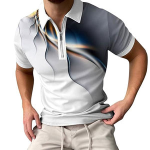 T-shirts graphiques décontractés pour hommes en polyester 100% à séchage rapide, entièrement sublimés, avec impression intégrale, col rond, sublimation intégrale. - Product Image 6