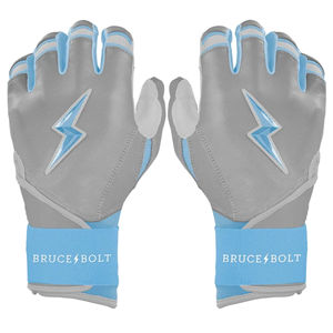 Gants de frappe en cuir Bruce Bolt à manchette longue, ambidextres, fermeture auto-agrippante, durables, pour l'entraînement, unisexe, adulte - Product Image 1