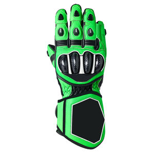 Gants de moto imperméables, coupe-vent, respirants, légers, longs, chauds pour l'hiver, compatibles écran tactile, en cuir, pour la course - Product Image 2