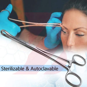 Pinzas de Alta Calidad para Perforaciones Corporales 2026, Pinzas de Bloqueo para Perforaciones de Nariz, Oreja y Labio, Herramienta de Perforación de Acero Inoxidable, Instrumentos de Salón - Product Image 4