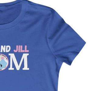 เสื้อยืดคอกลมผู้หญิง Jack and Jill พิมพ์โลโก้ตามสั่ง เนื้อผ้านุ่ม ระบายอากาศดี แขนสั้น สไตล์ลำลอง แฟชั่นสำหรับผู้หญิง ขายส่งจำนวนมาก - Product Image 6