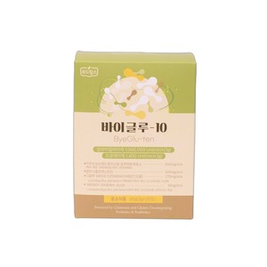 [Foodreams] ByeGlu-ten Poudre d'Enzymes Digestives Saveur Ananas Soin Quotidien Confortable Complément Alimentaire - Product Image 1