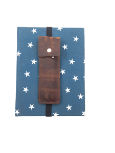 Estuche para Bolígrafos con Cierre de Botón Personalizado, Funda para Cuaderno, Bolsa de Almacenamiento para Lápices, Organizador para Papelería de Oficina - Product Image 2
