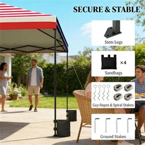 Rain Shelter <b>Tent</b> Sunshade <b>Canopy</b> & Gazebo & Pergola - Product Image 2