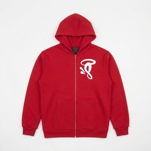 Sudadera con capucha de forro polar pesado con cremallera completa para hombre, estilo oversize, ropa urbana, fabricante mayorista de marca privada - Product Image 6