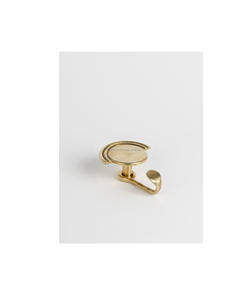 Ganchos de pared de latón de alta calidad resistentes a la corrosión y que mantienen el brillo a través del uso regular en hogares familiares ocupados. - Product Image 6