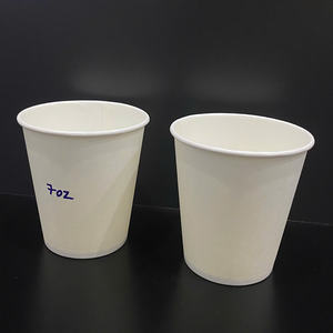 Produits phares 2026 Échantillon gratuit Gobelets en papier jetables pour café et thé à emporter Produit écologique 6oz 18oz 10oz Blanc - Product Image 3