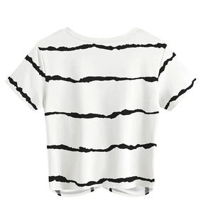 Top Corto Transpirable de Verano para Mujer, Estilo Único, 100% Algodón, Alta Calidad, Secado Rápido, Ecológico, Color Sólido - Product Image 2