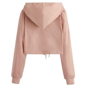 Sudadera con Capucha Extra Grande Vintage para Hombre, Sudadera Corta Gótica para Mujer, Sudadera Corta de Algodón para Mujer Más Vendida 2026 - Product Image 4