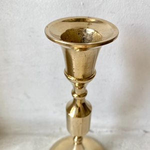 Vintage <b>Brass</b> <b>Candlestick</b> <b>Holder</b> Taper Candle Stand Decorative <b>Brass</b> Candle <b>Holder</b> Classic Tabletop Accessory Antique Style - Product Image 3