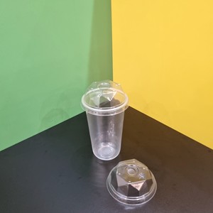 Wholesale Custom BPA Free Vietnam Factory 12/16/24oz U Shape PP <b>Plastic</b> Cups with lids for Hot Cold Drink Coffee Tea Juice - Product Image 6