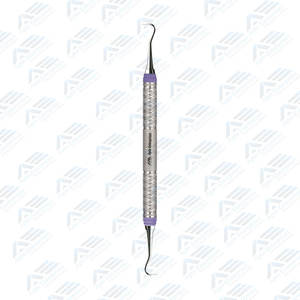 Détartreur de faucille d'instrument de poignée de manipulation facile Détartreurs de faucille de racine dentaire à double extrémité Équipements dentaires Ce Protection de cavité dentaire - Product Image 2