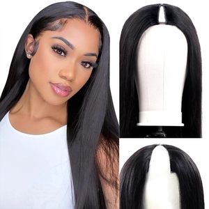 Extensiones de cabello vietnamita de lujo con parte en V, 100% cabello humano, brillo saludable, longitud real. - Product Image 3