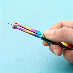 Pince de prélèvement robuste pour piercing corporel, avec prise ferme pour la manipulation de bijoux, outil professionnel pour le piercing du nez, des oreilles, des lèvres et du nombril - Product Image 4
