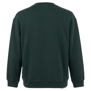 เสื้อสเวตเชิ้ตคอกลมผู้ชาย ทรงปกติ สีพื้น ผ้าถักเนื้อฝ้าย สวมใส่สบายๆ สำหรับฤดูใบไม้ร่วง เสื้อสเวตเชิ้ตคอกลมผู้ชาย พรีเมียม - Product Image 3