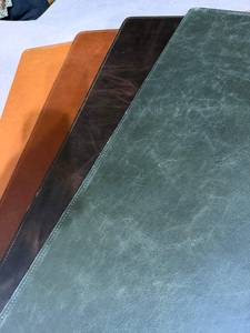 Genuine Leather Eco-Friendly Rectangle Table <b>Mats</b> Solid Color <b>Non</b> <b>Slip</b> Placemats for Dining Table - Product Image 2
