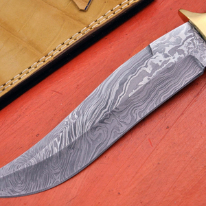 Couteau de survie Bushcraft, couteau de chasse à lame fixe en acier inoxydable, couteau d'extérieur avec construction durable, poignée antidérapante pour le camping - Product Image 4