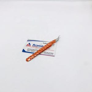 แหนบสแตนเลสพิมพ์ลายกระดาษสีส้มพร้อมปลายแหลมทนทาน - Product Image 6