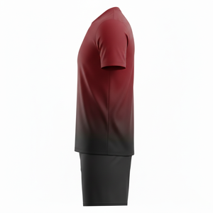 Conjunto Deportivo de Dos Piezas de Alta Calidad, Camiseta de Fútbol Unisex con Pantalones Cortos, Ecológico, para Entrenamiento de Fútbol, Personalizable OEM ODM - Product Image 2