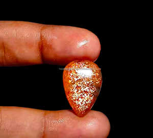 Pierre de soleil naturelle en vrac pierre précieuse Cabochon poli mélange forme cristal pour bijoux pendentif faisant toutes les tailles disponibles - Product Image 2