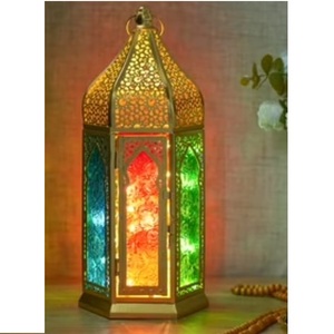 Unique Style Home Bedroom Balcony <b>Decoration</b> Accessories <b>Decorative</b> <b>Moroccan</b> Aluminium Metal Candle Lantern - Product Image 2