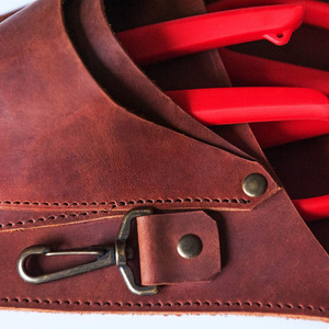 Cinturón de herramientas ajustable de cuero para floristería, organizador de jardinería de alta resistencia, con múltiples bolsillos, profesional, OEM, al por mayor, cinturón de herramientas personalizado. - Product Image 2