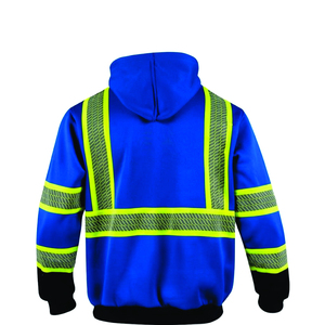 Veste de sécurité haute visibilité réfléchissante pour travaux de construction, entrepôt, usine et travaux routiers - Product Image 2
